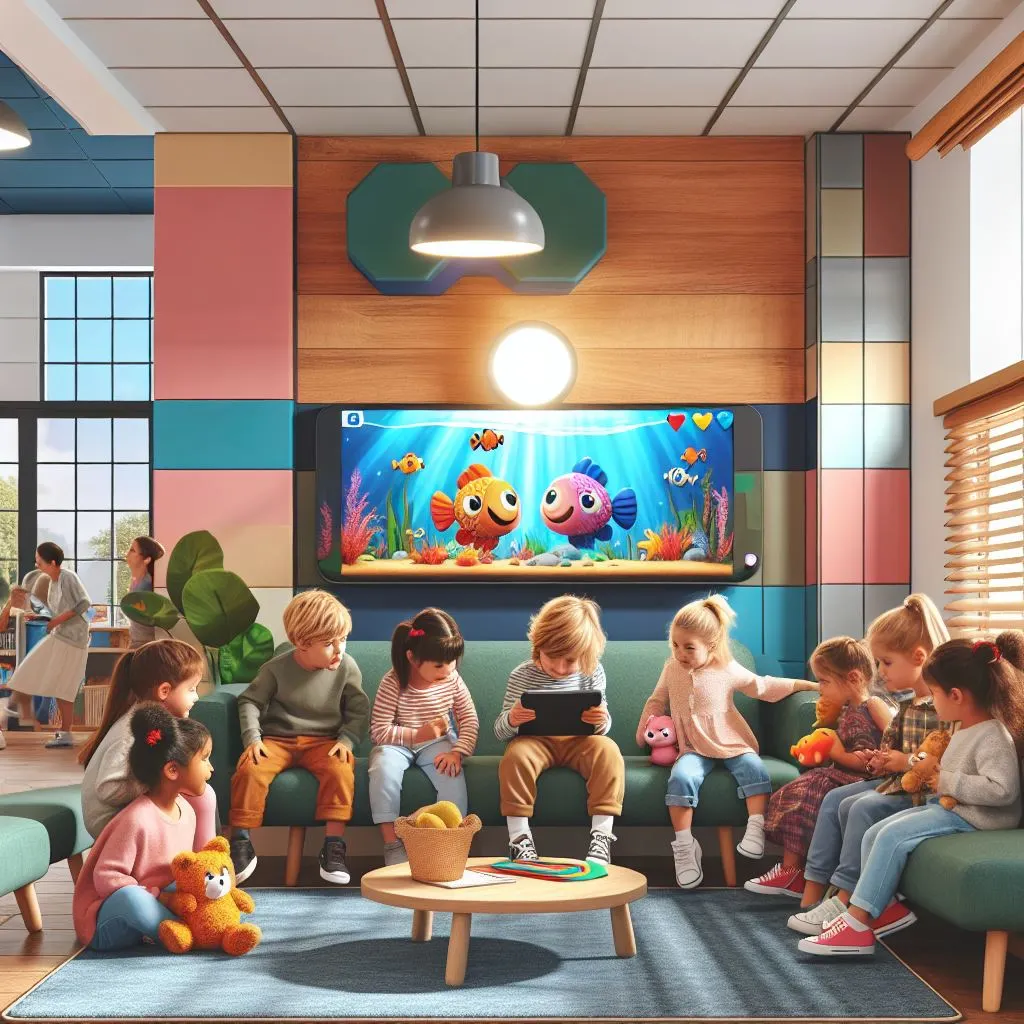 Creating a kids-friendly waiting room